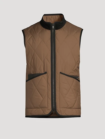 Quilted Zip Vest
