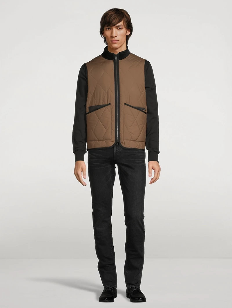Quilted Zip Vest