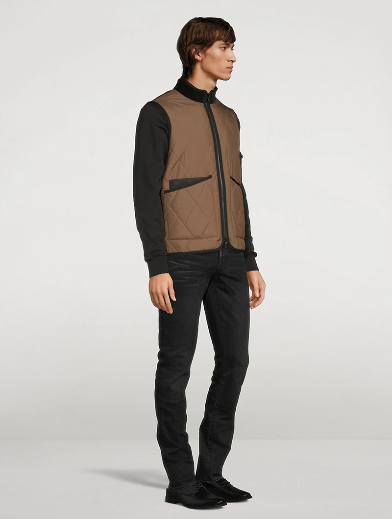 Quilted Zip Vest