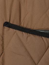 Quilted Zip Vest