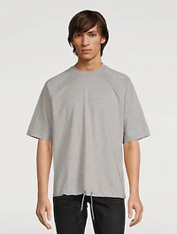 Cotton T-Shirt With Drawstring