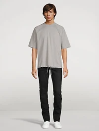 Cotton T-Shirt With Drawstring