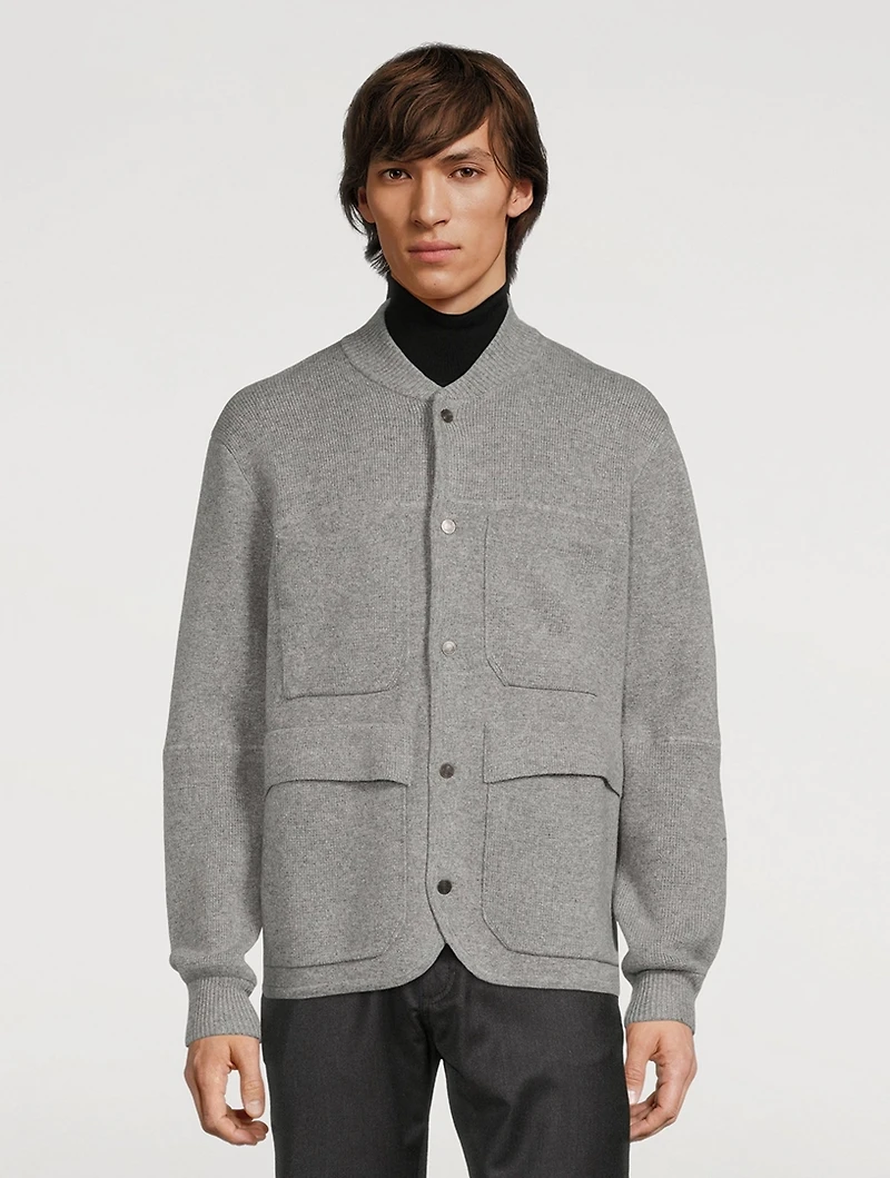 Wool And Cashmere Jacket