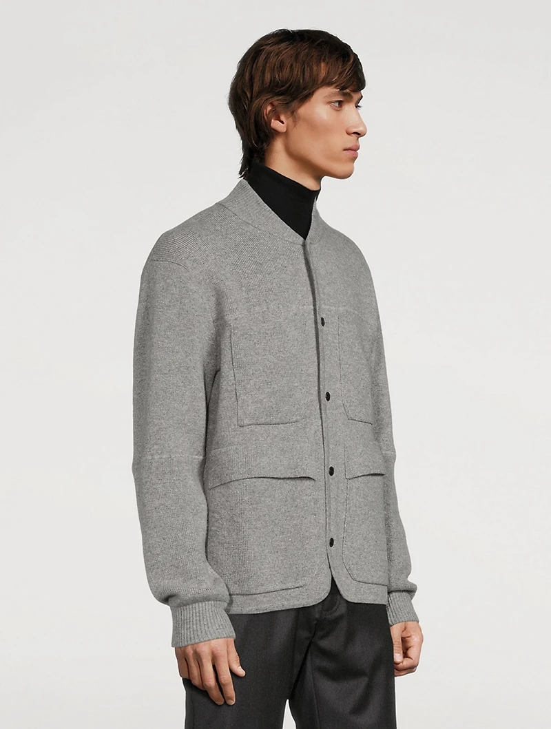 Wool And Cashmere Jacket
