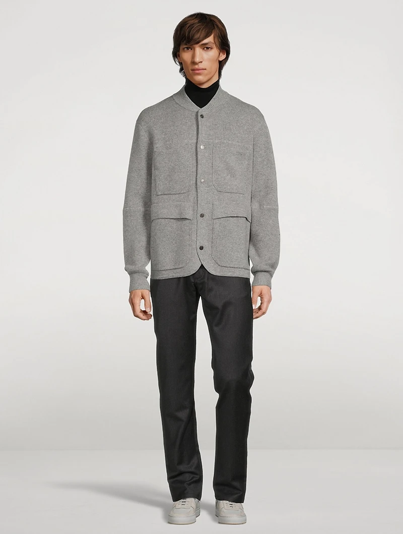 Wool And Cashmere Jacket