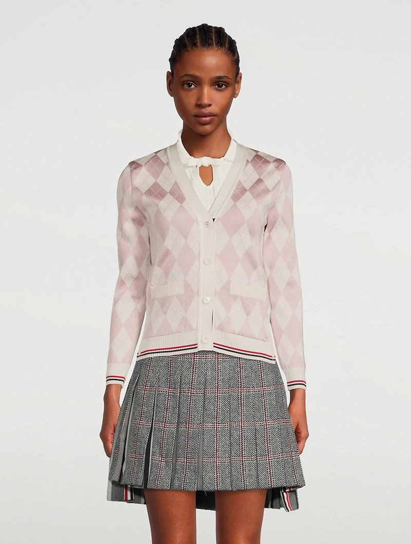 Argyle Cardigan