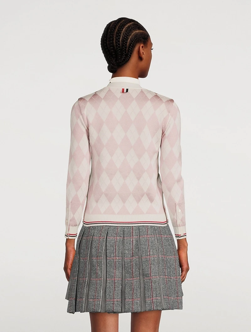 Argyle Cardigan
