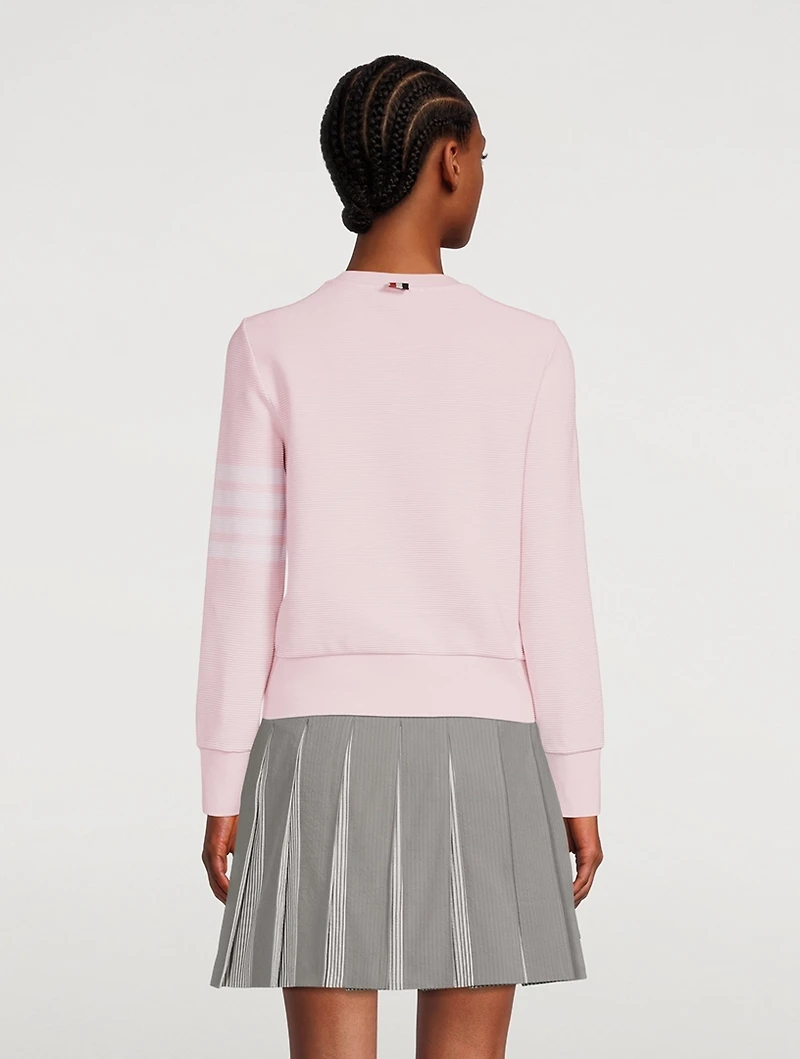 Ottoman Rib Sweatshirt