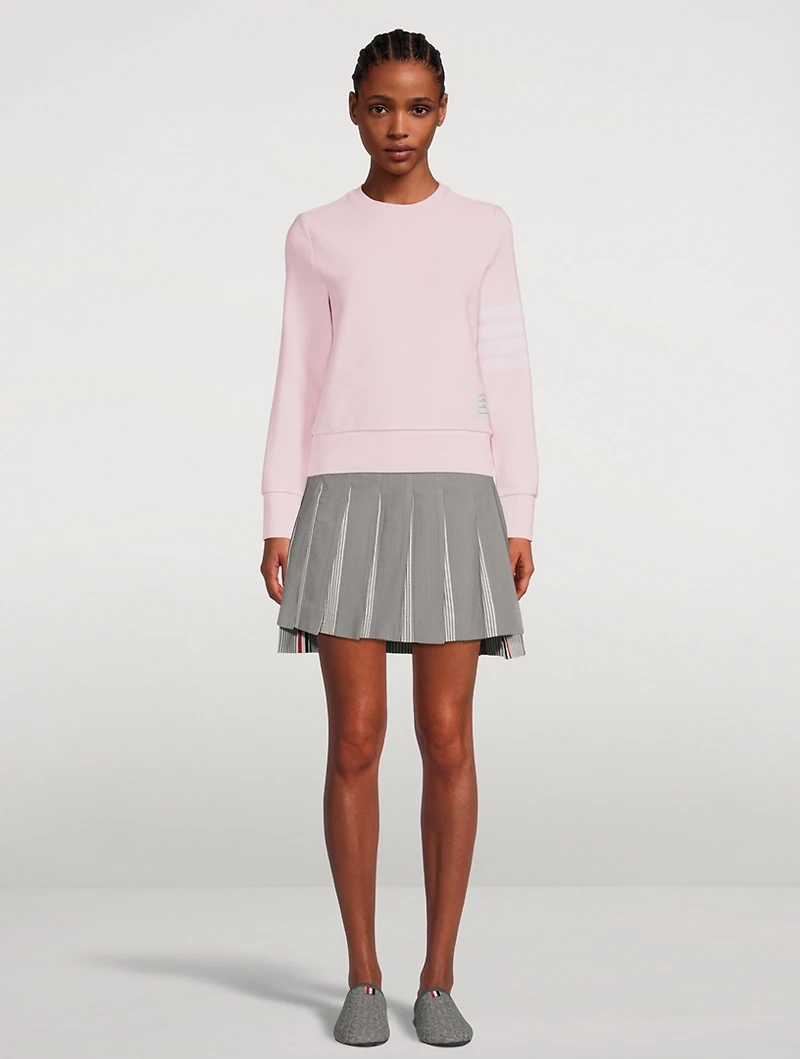 Ottoman Rib Sweatshirt