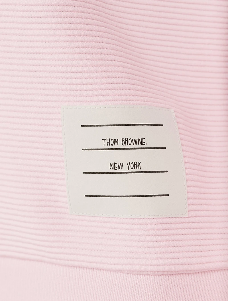 Ottoman Rib Sweatshirt