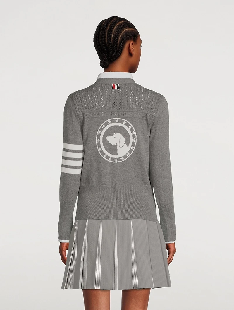 Hector Medallion Cardigan