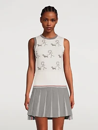 Mrs.Thom Walking Hector Sleeveless Sweater