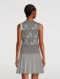 Mrs.Thom Walking Hector Sleeveless Sweater