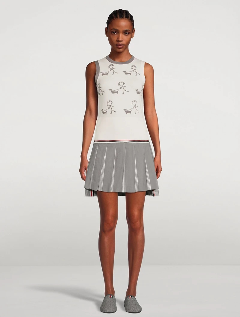Mrs.Thom Walking Hector Sleeveless Sweater