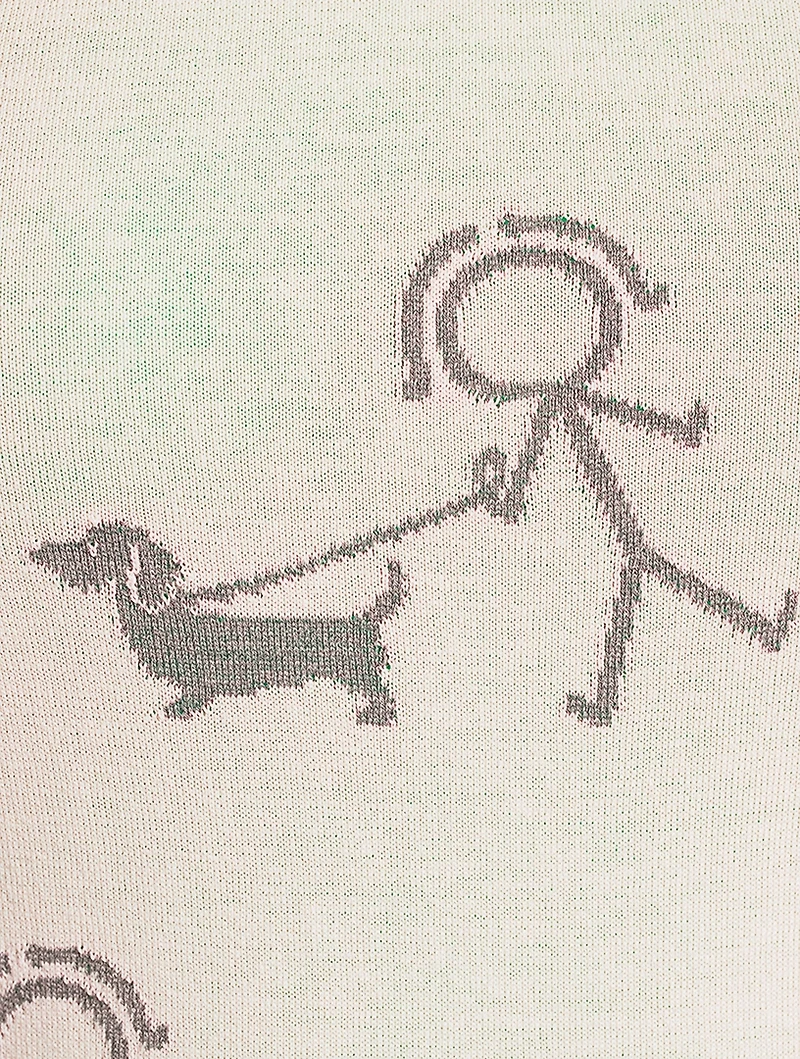 Mrs.Thom Walking Hector Sleeveless Sweater