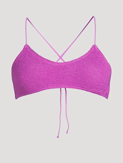 Selena Eco Crop Bikini Top