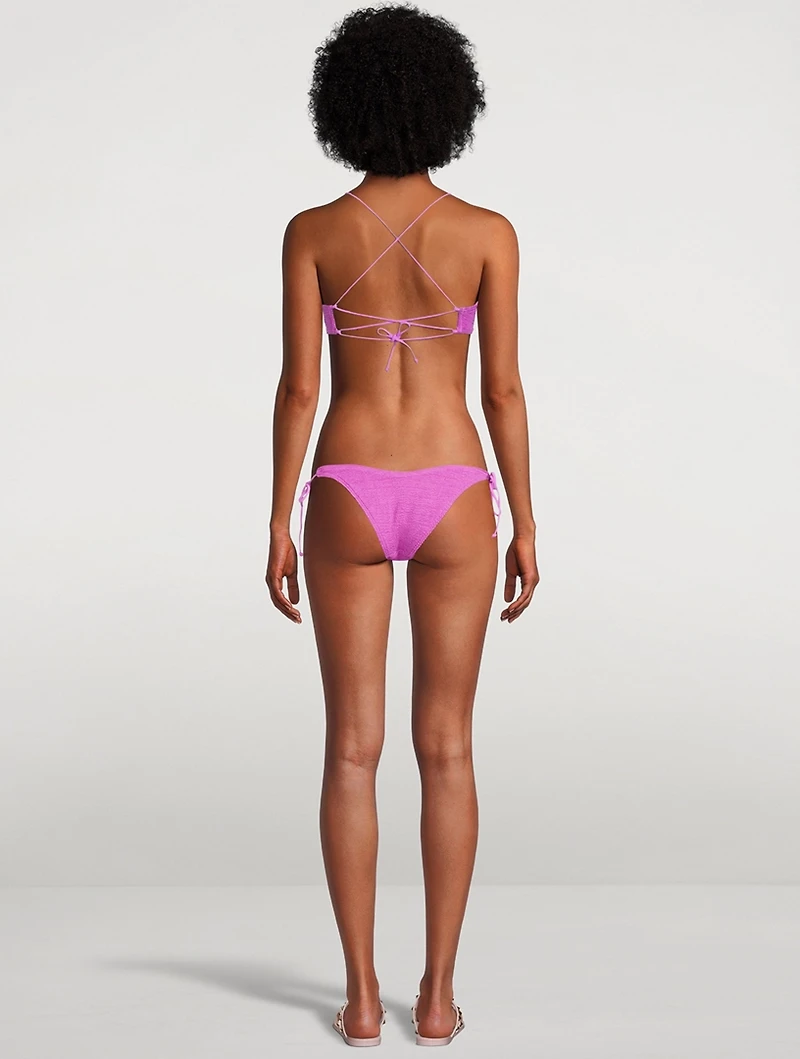 Selena Eco Crop Bikini Top