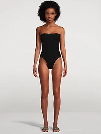 Mogul Eco Strapless One-Piece Swimsuit