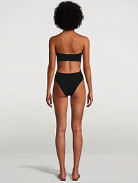 Mogul Eco Strapless One-Piece Swimsuit