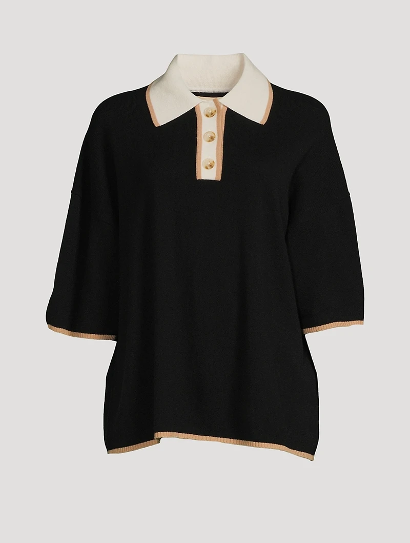 Arun Cashmere Polo Shirt