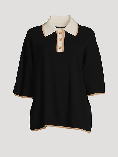 Arun Cashmere Polo Shirt