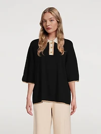 Arun Cashmere Polo Shirt