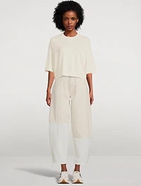 Darat Short-Sleeve Cashmere Sweater