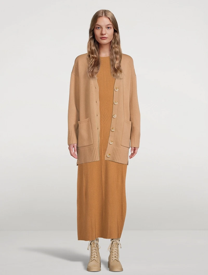 Maio Wool And Cashmere Cardigan