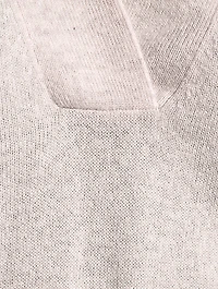 Pagan Cap-Sleeve Cashmere Sweater