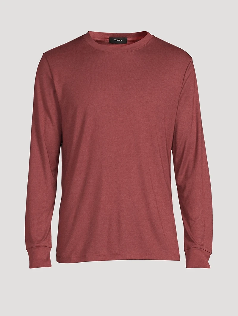 Modal Jersey Long-Sleeve T-Shirt