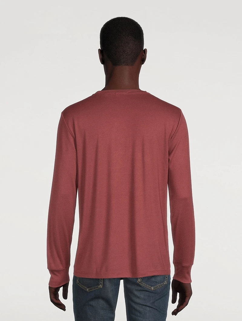 Modal Jersey Long-Sleeve T-Shirt