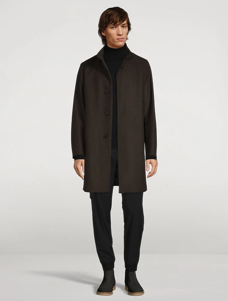 Belvin Melton Wool Coat