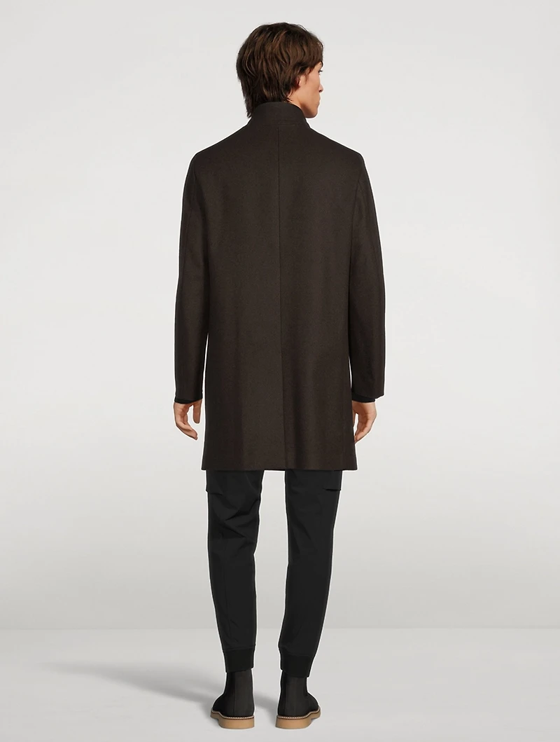 Belvin Melton Wool Coat