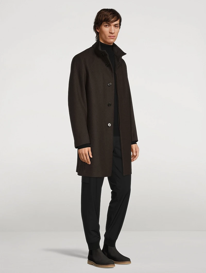 Belvin Melton Wool Coat