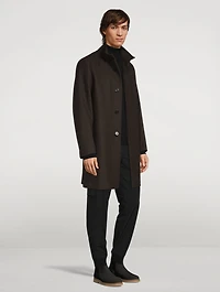 Belvin Melton Wool Coat