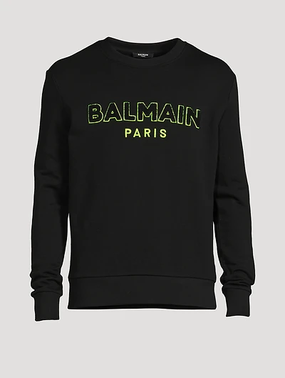 Cotton Logo Sweatshirt