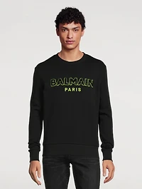 Cotton Logo Sweatshirt