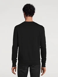 Cotton Logo Sweatshirt