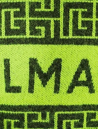 Wool And Mohair Logo Sweater
