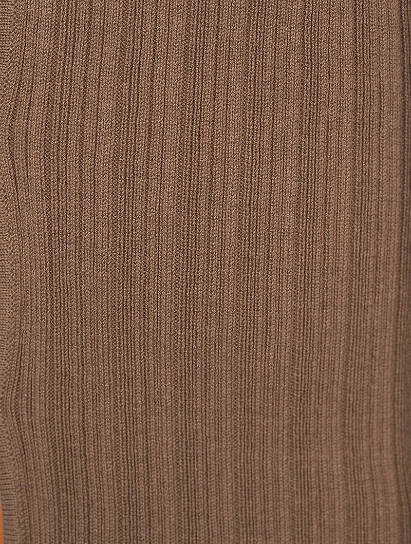 Joan Rib-Knit Cardigan