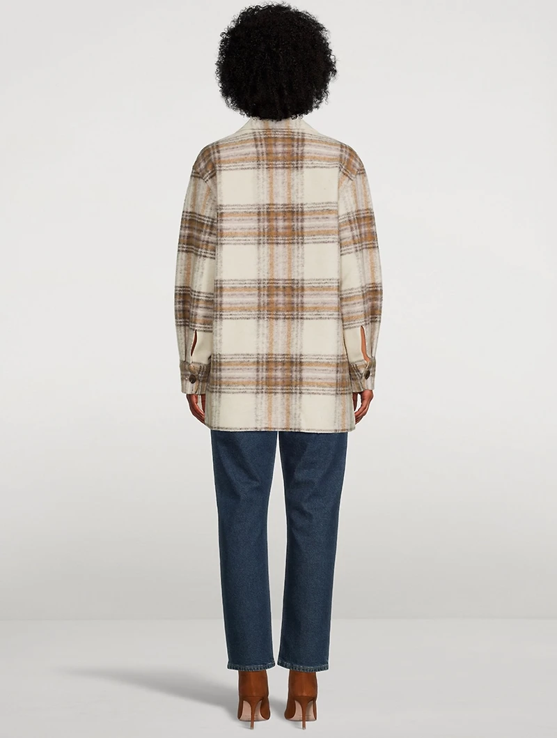 Rosalie Overshirt Plaid Print
