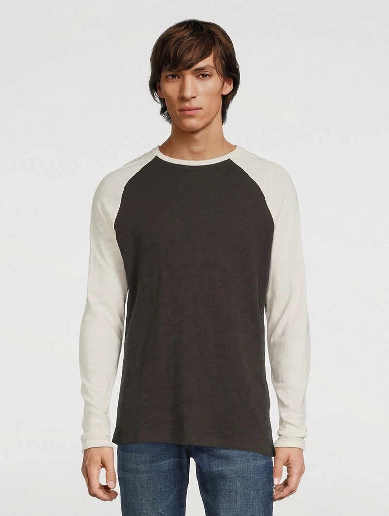 Flame Raglan Long-Sleeve T-Shirt