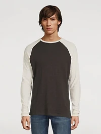 Flame Raglan Long-Sleeve T-Shirt