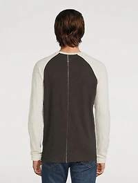Flame Raglan Long-Sleeve T-Shirt