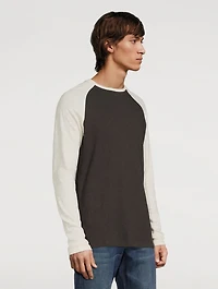 Flame Raglan Long-Sleeve T-Shirt