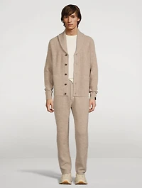 Undyed Wool Cardigan