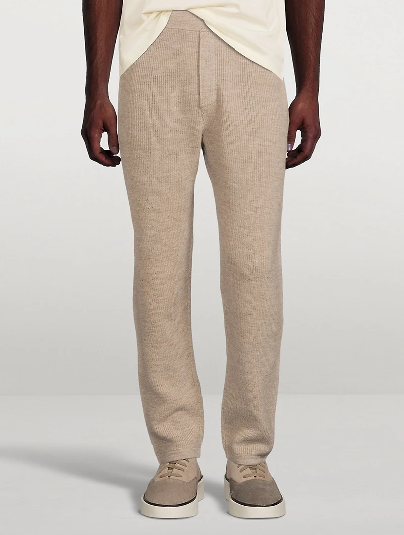 Undyed Wool Sweatpants