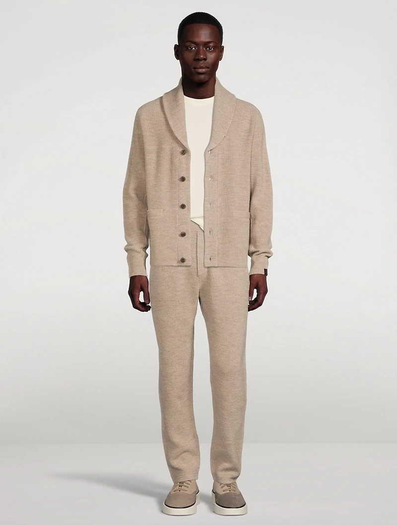 Undyed Wool Sweatpants