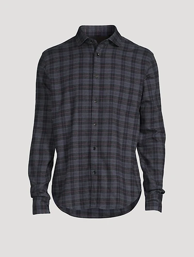 Pursuit Rove Cotton Shirt Plaid Print