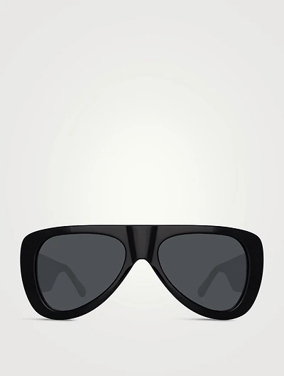 Edie Aviator Sunglasses